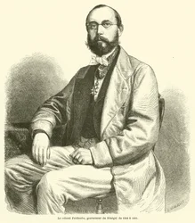 Oberst Faidherbe, Gouverneur von Senegal von 1854 bis 1861